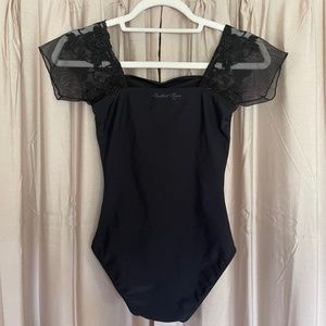 Black Ballet Rosa Leotard Size S/M